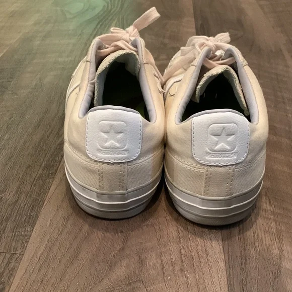 Tan Mens Converse Lace Up Sneakers - Picture 3 of 4